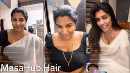 Malayalam talking mallu live tempting talk with hot boobs