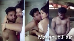 BF drills his masahub GF's pussy in desi teen porn