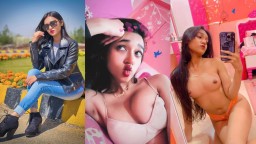 Slim Sexy Horny Girlfriend Nude Fingering Dildo Fucking and Hard Fucking All Clips