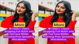 Tik toker Moni Latest Most Exclusive Premium Live Stripping Full Nude