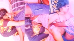 Desi Telugu Bhabhi Blowjob and Fucking