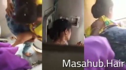 Trichy tamilsexzone couple pussy licking and fucking on train