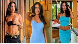 Aria Khan hot model onlyfans giving blowjob