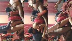 Desi Threesome Blowjob and Fucking